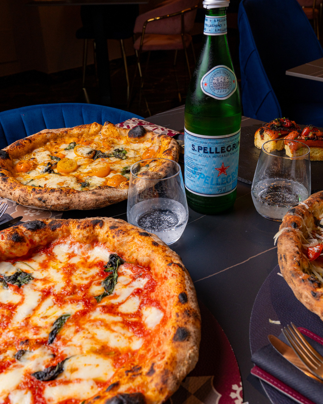 Pizza gourmet Basta